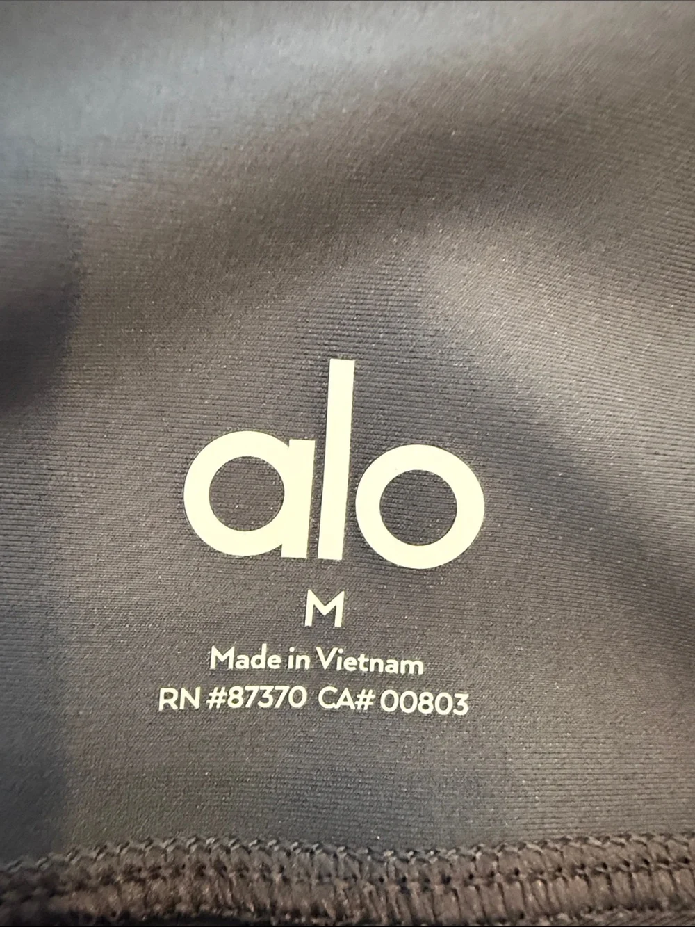 ALO 7/8 High-Waist Airlift Legging Anthracite
